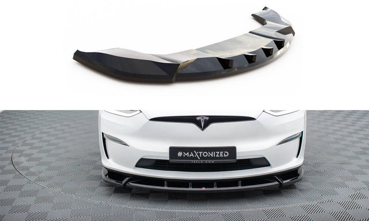 FRONT SPLITTER V.2 TESLA MODEL X MK1 FACELIFT