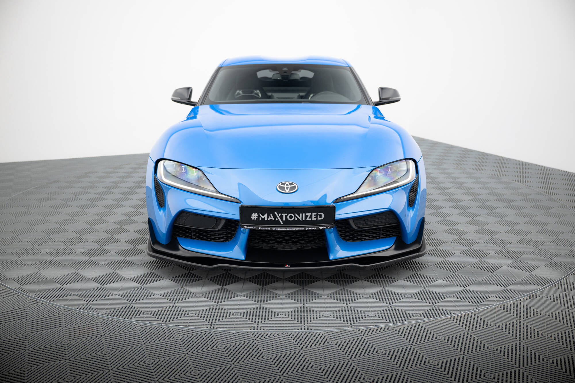 FRONT SPLITTER V.2 TOYOTA SUPRA MK5 – Maxton Design USA