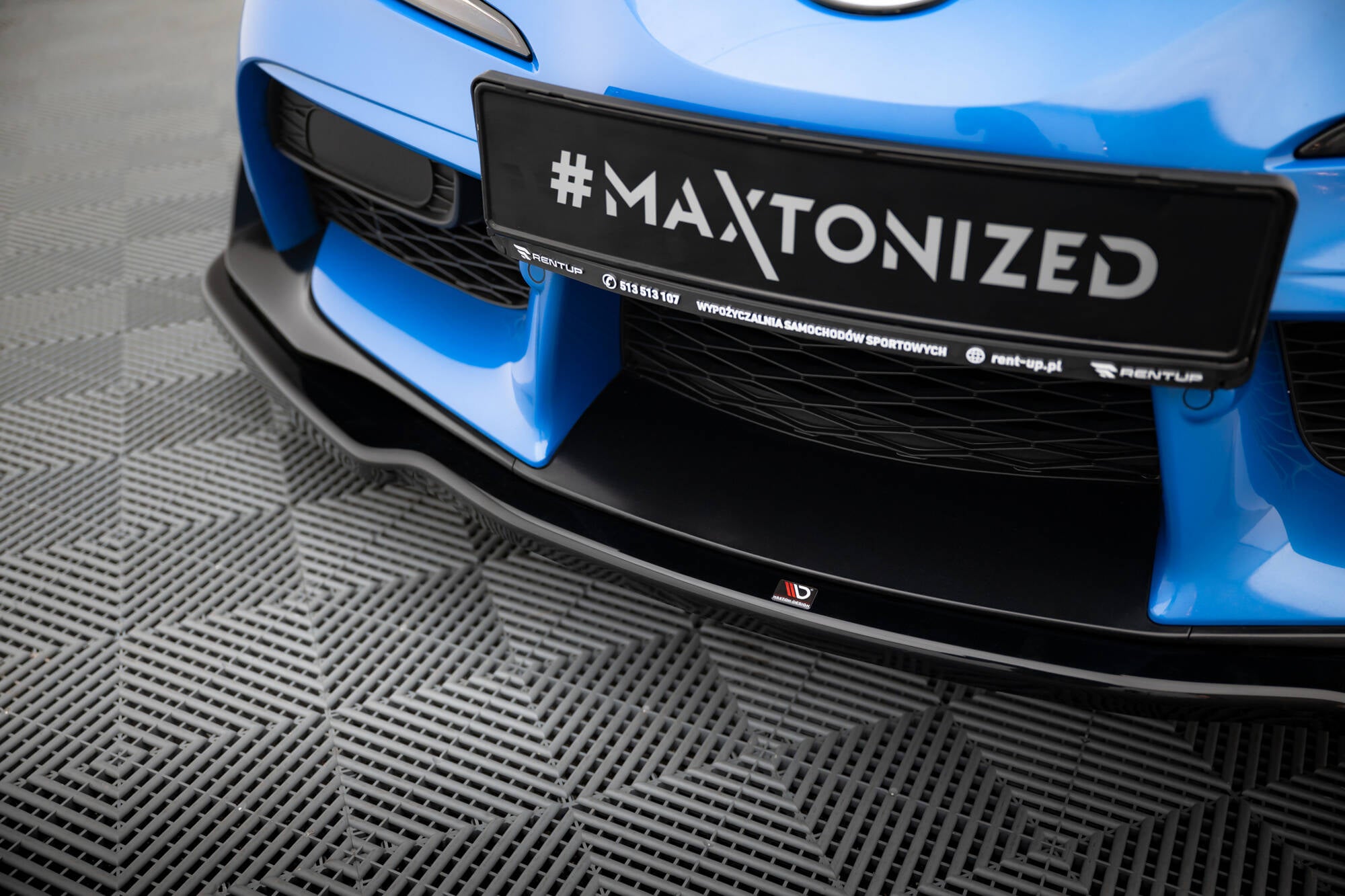 FRONT SPLITTER V.2 TOYOTA SUPRA MK5 – Maxton Design USA