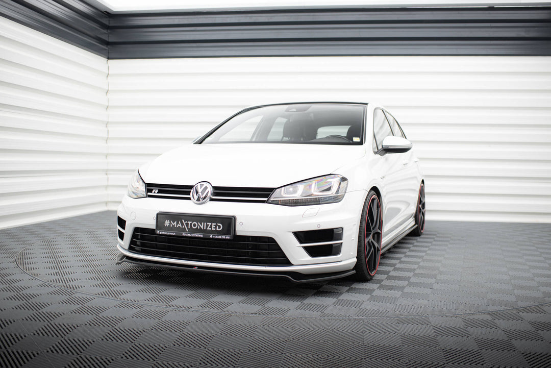 FRONT SPLITTER VW GOLF MK7 R V.2