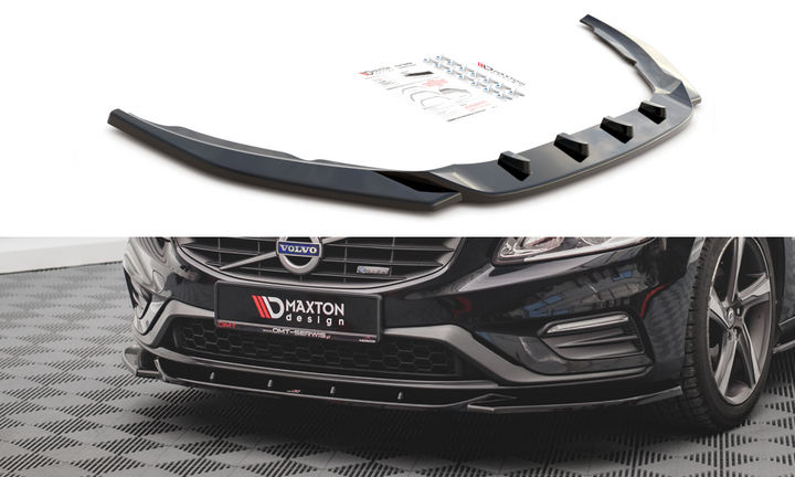 FRONT SPLITTER V.2 VOLVO S60 R-DESIGN MK2 FACELIFT