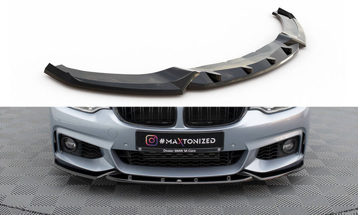 FRONT SPLITTER V.3 BMW 4 COUPE M-PACK F32