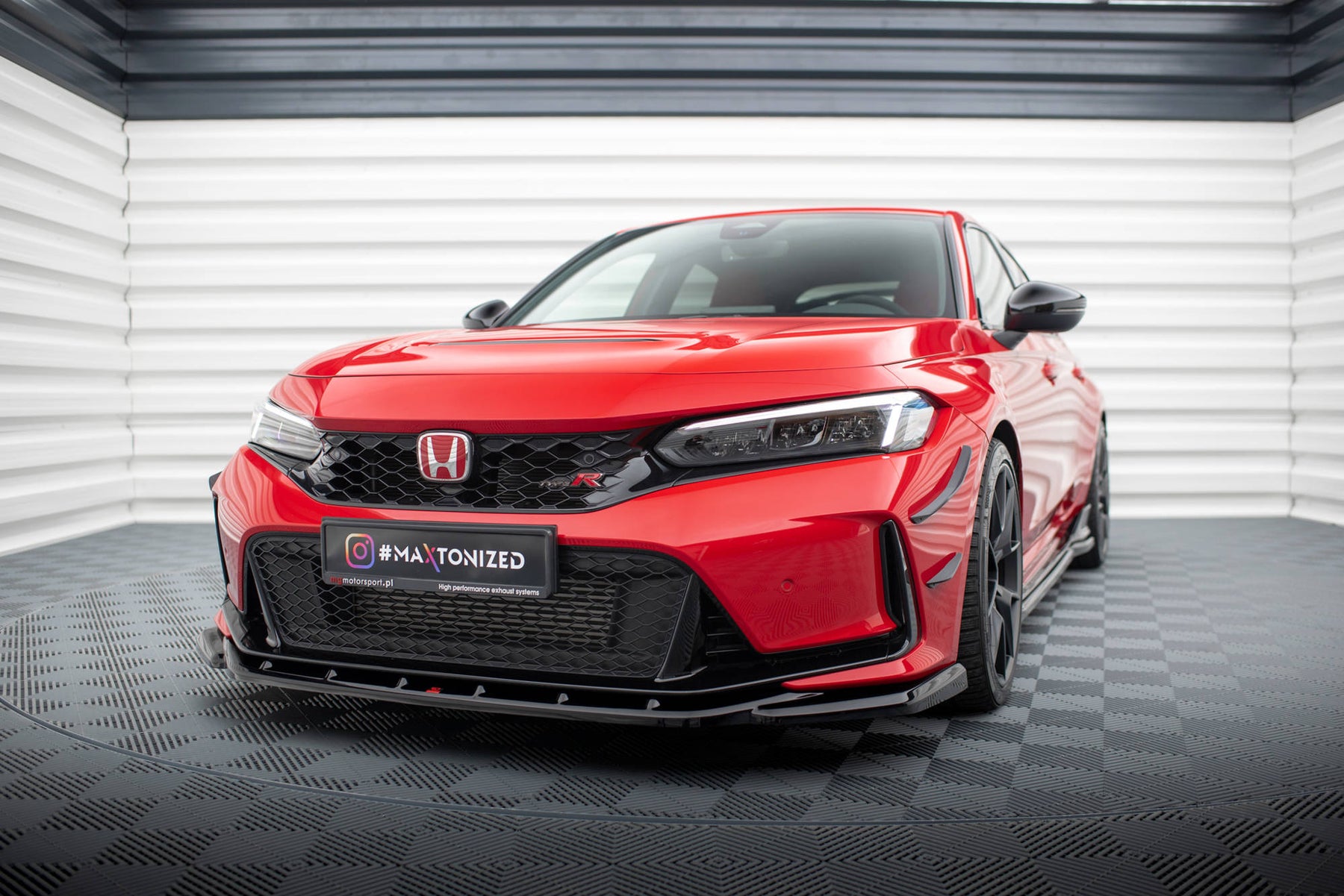 FRONT SPLITTER V.3 HONDA CIVIC TYPE-R MK 11 – Maxton Design USA