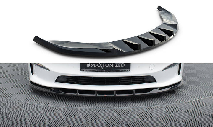 FRONT SPLITTER V.3 TESLA MODEL S PLAID MK1 FACELIFT