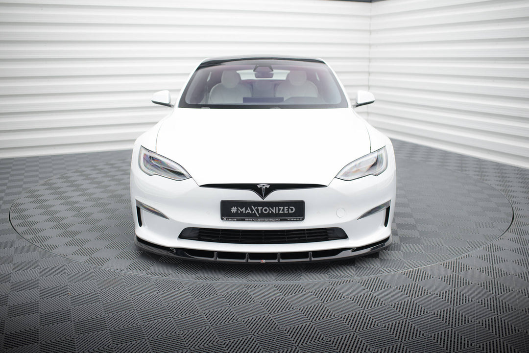 FRONT SPLITTER V.3 TESLA MODEL S PLAID MK1 FACELIFT