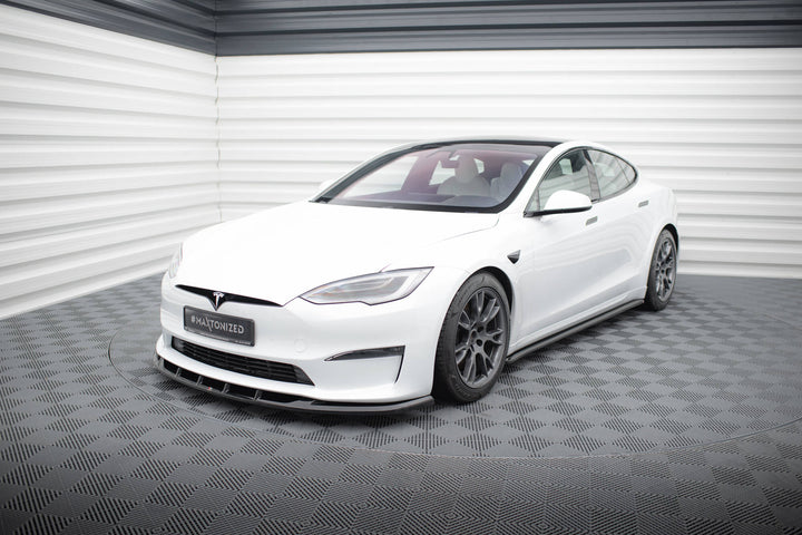 FRONT SPLITTER V.3 TESLA MODEL S PLAID MK1 FACELIFT