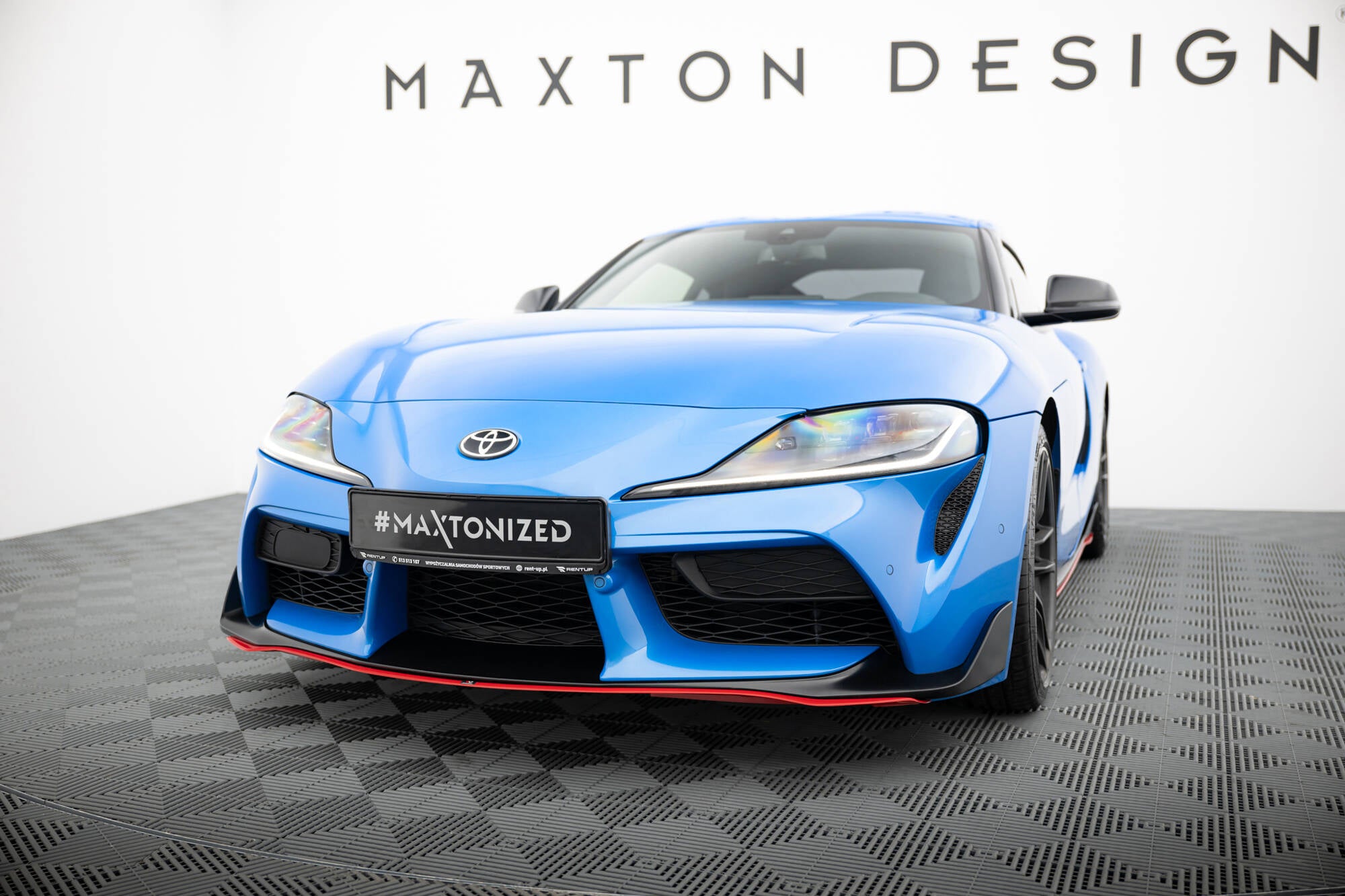 FRONT SPLITTER V.3 TOYOTA SUPRA MK5 – Maxton Design USA