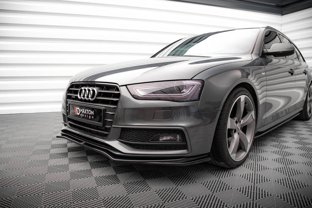 Front Splitter V.4 Audi A4 S-Line / S4 B8 Facelift