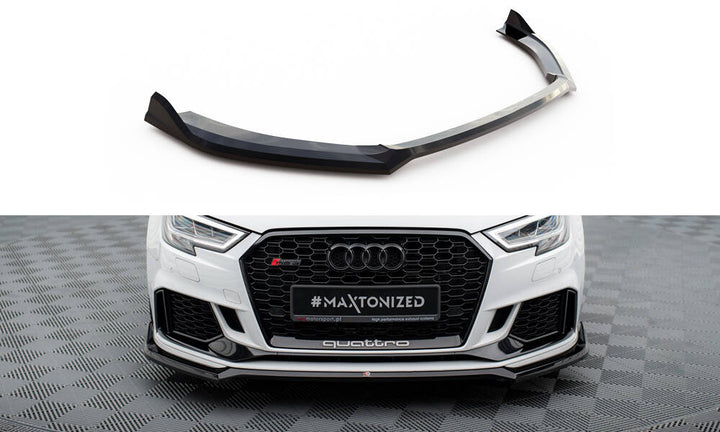 FRONT SPLITTER V.4 AUDI RS3 SEDAN 8V FACELIFT