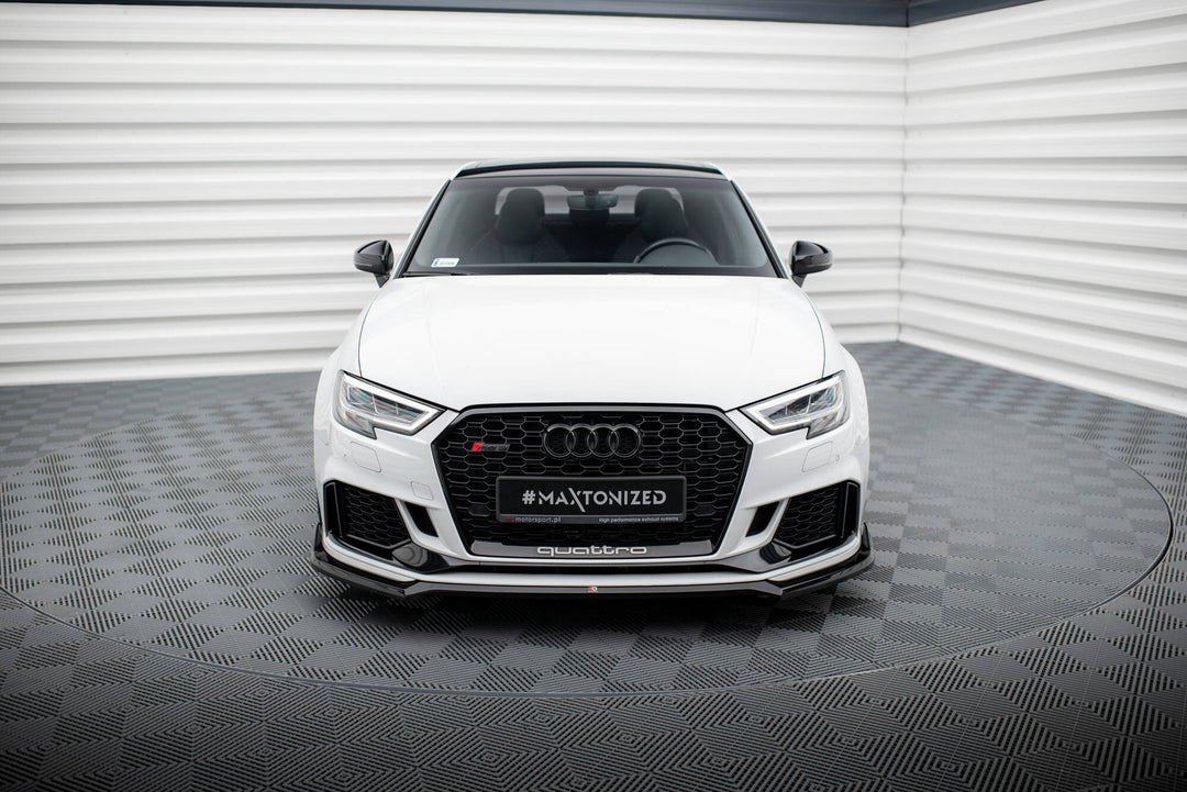 FRONT SPLITTER V.4 AUDI RS3 SEDAN 8V FACELIFT