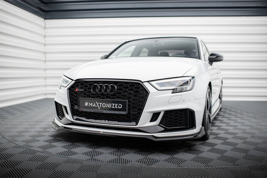 FRONT SPLITTER V.4 AUDI RS3 SEDAN 8V FACELIFT