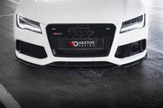 Front Splitter V.4 Audi RS7 C7