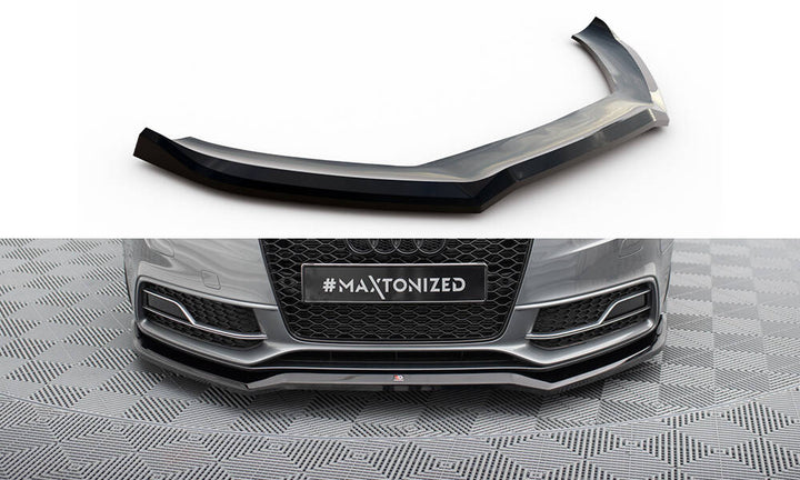 FRONT SPLITTER V.4 AUDI S5 / A5 S-LINE COUPE / SPORTBACK 8T FACELIFT