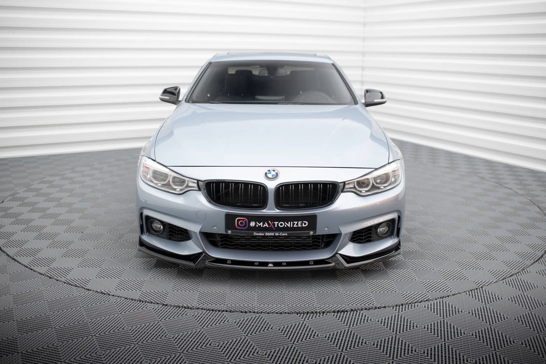 FRONT SPLITTER V.4 BMW 4 COUPE M-PACK F32