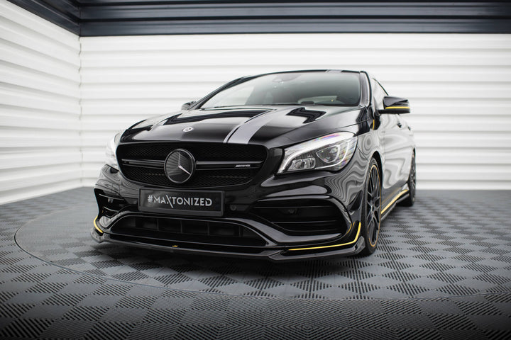 FRONT SPLITTER V.4 MERCEDES-AMG CLA 45 AERO C117 FACELIFT