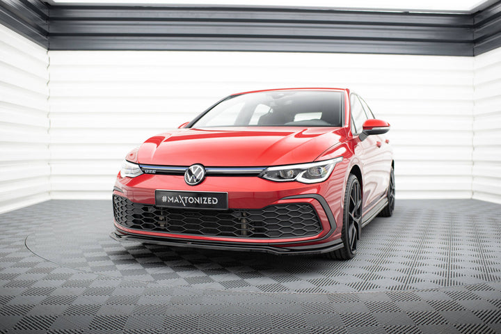 FRONT SPLITTER V.4 VOLKSWAGEN GOLF 8 GTI / R-LINE