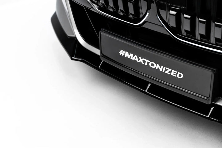 Front Splitter V.4 suitable for BMW 7 M-Pack / M760e / i7 M-Pack G70