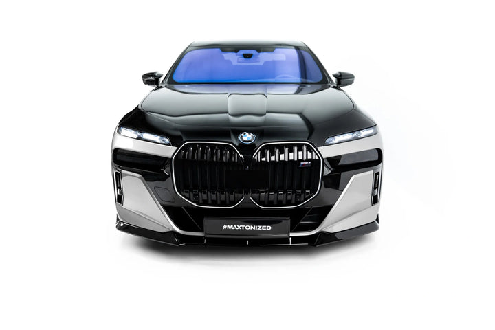 Front Splitter V.4 suitable for BMW 7 M-Pack / M760e / i7 M-Pack G70