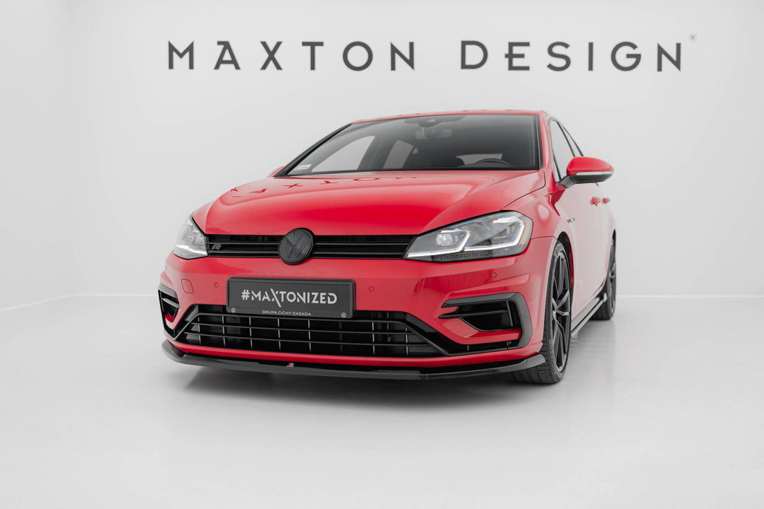 FRONT SPLITTER V.6 VW GOLF 7 R FACELIFT