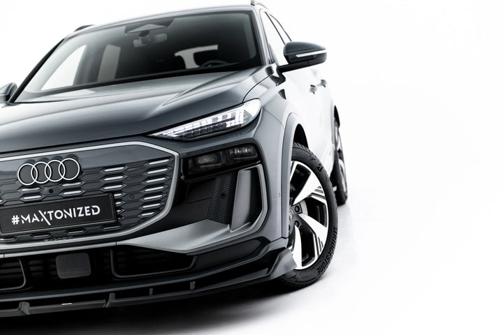 Front Splitter suitable for Audi Q6 e-tron Standard / S-Line / SQ6 e-tron SUV / Sportback Mk1