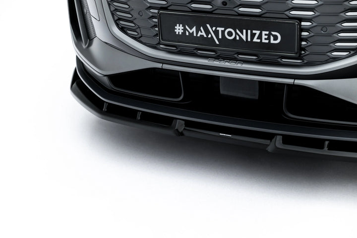 Front Splitter suitable for Audi Q6 e-tron Standard / S-Line / SQ6 e-tron SUV / Sportback Mk1