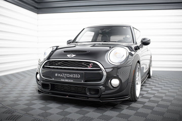 FRONT SPLITTER SUITABLE FOR MINI COOPER S MK3 PREFACE 3-DOOR (F56)
