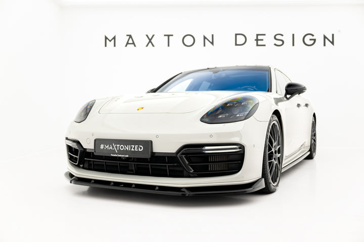 FRONT SPLITTER V.2 PORSCHE PANAMERA E-HYBRID 971 FACELIFT