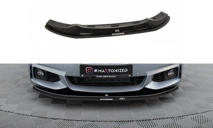 HYBRID FRONT SPLITTER BMW 4 F32 M-PACK (GTS-LOOK)