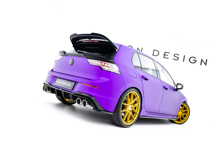 Lower Spoiler Cap 3D Volkswagen Golf GTI / R Mk8 / Mk8 Facelift