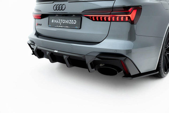 Carbon Fiber Rear Diffuser Audi RS6 C8