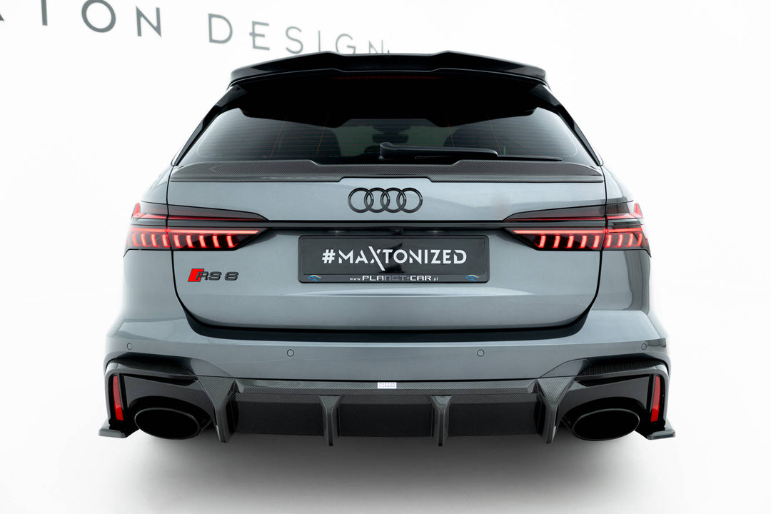 Carbon Fiber Rear Diffuser Audi RS6 C8