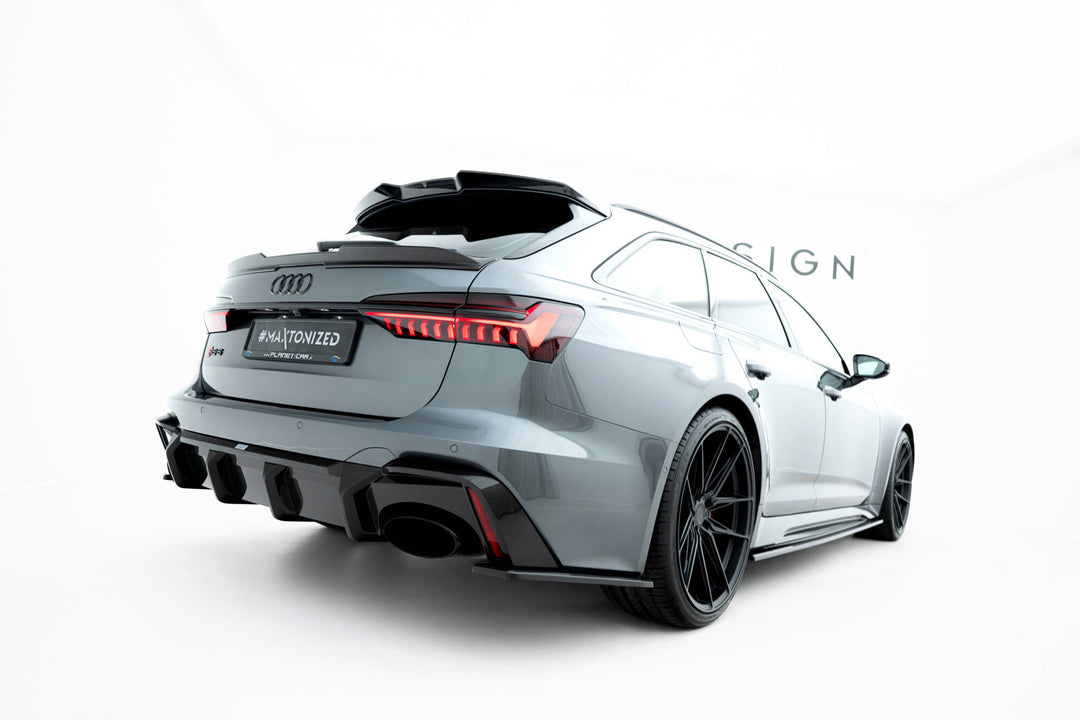 Carbon Fiber Rear Diffuser Audi RS6 C8