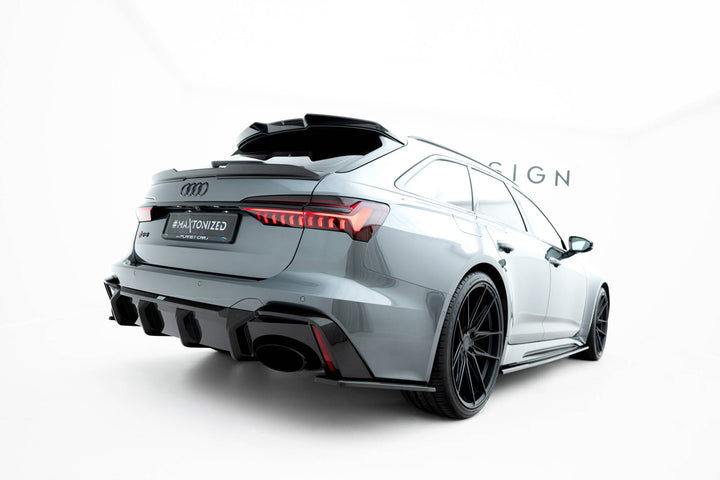 Carbon Fiber Rear Diffuser Audi RS6 C8