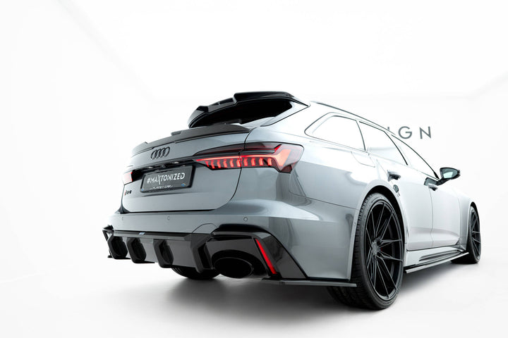 Carbon Fiber Rear Diffuser Audi RS6 C8