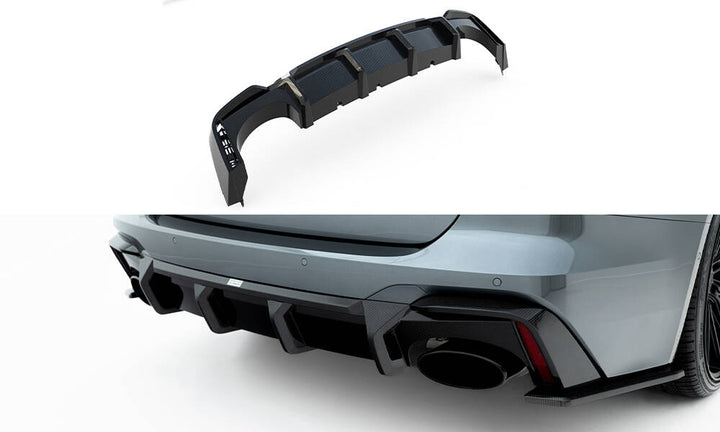Carbon Fiber Rear Diffuser Audi RS6 C8