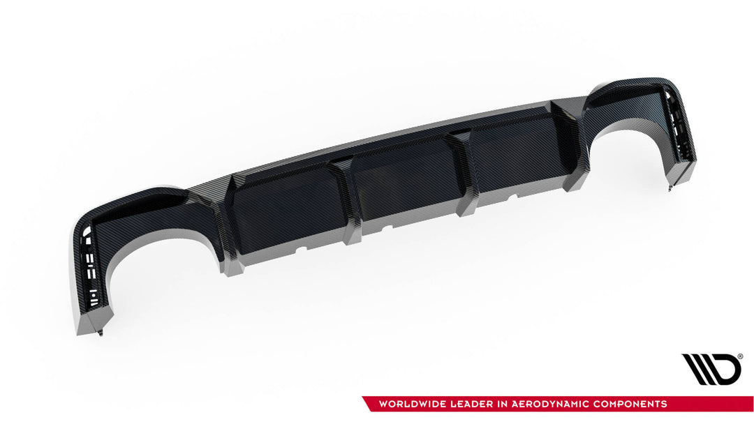 Carbon Fiber Rear Diffuser Audi RS6 C8