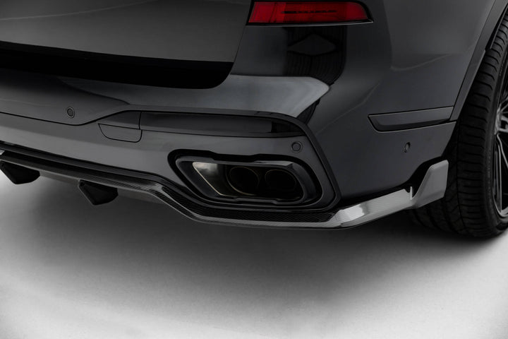 Carbon Fiber Rear Diffuser BMW X7 M-Pack G07 Facelift