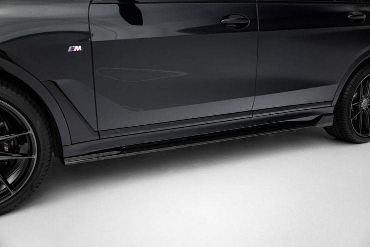 Carbon Fiber Side Skirts BMW X7 M-Pack G07 Facelift