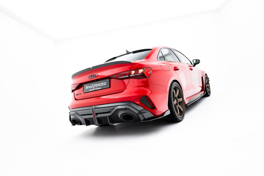 Carbon Fiber Spoiler cap V.2 Audi RS3 / S3 / A3 S-Line / A3 Sedan 8Y Facelift