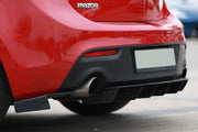 RACING REAR SIDE SPLITTERS MAZDA 3 MK2 MPS