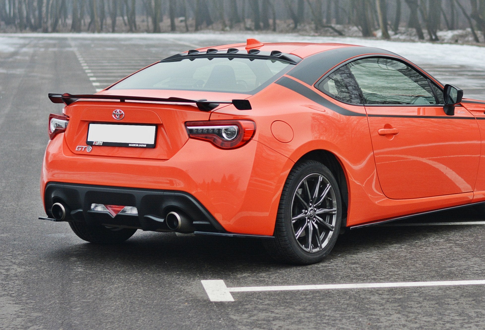REAR SIDE SPLITTERS V.1 TOYOTA GT86 FACELIFT – Maxton Design USA