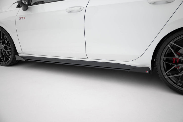 RACING DURABILITY SIDE SKIRTS DIFFUSERS + FLAPS VOLKSWAGEN GOLF 8 GTI / GTI CLUBSPORT / R-LINE