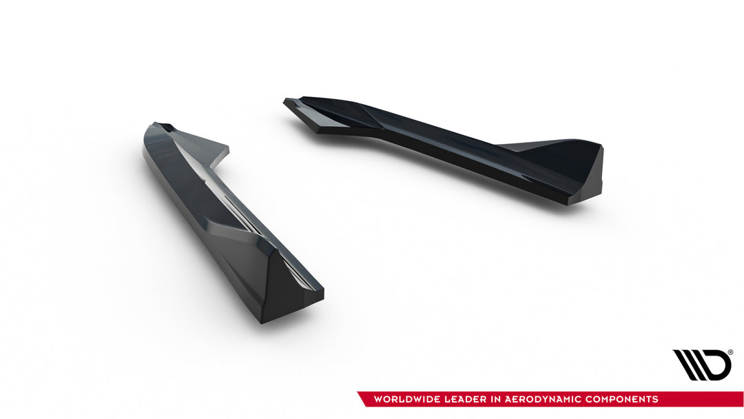 Rear Side Splitters Audi A3 Sedan 8V (set for valance)