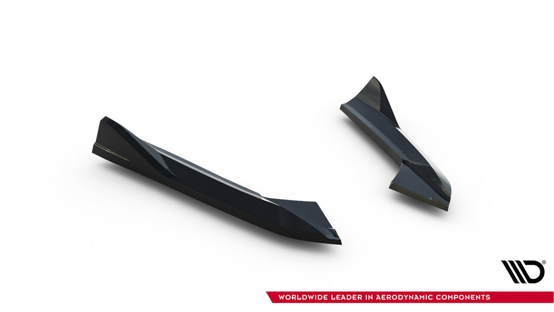 Rear Side Splitters Audi A3 Sedan 8V (set for valance)