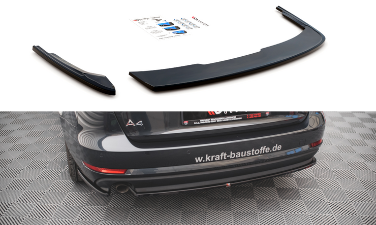 REAR SIDE SPLITTERS AUDI A4 B9