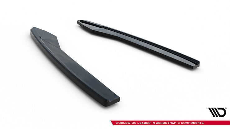 REAR SIDE SPLITTERS AUDI S6 / A6 S-LINE C7 FL (set for valance)