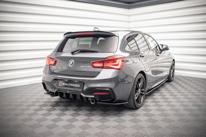 REAR SIDE SPLITTERS BMW 1 F20 FACELIFT M-POWER (set for valance)