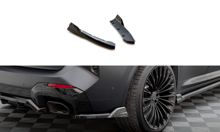 REAR SIDE SPLITTERS BMW X3 M-PACK G01 FACELIFT