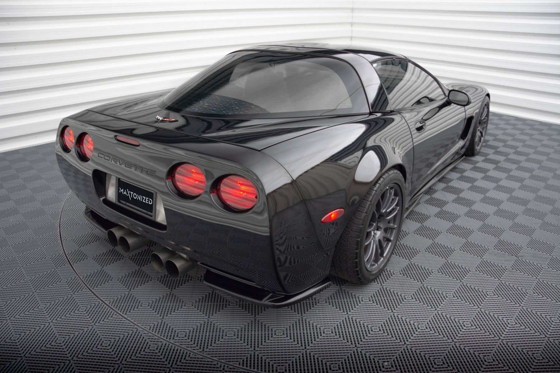C5 Rear Main REAR SIDE SPLITTERS CHEVROLET CORVETTE C5 – Maxton Design USA
