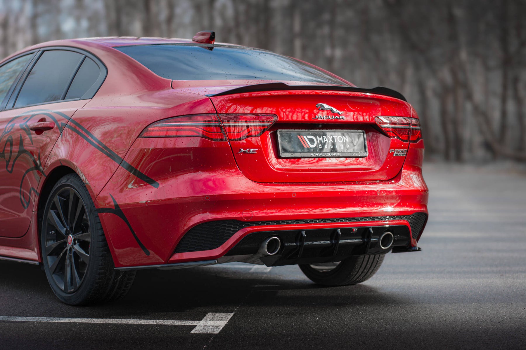 X760 REAR SIDE SPLITTERS JAGUAR XE R-DYNAMIC X760 FACELIFT – Maxton Design USA